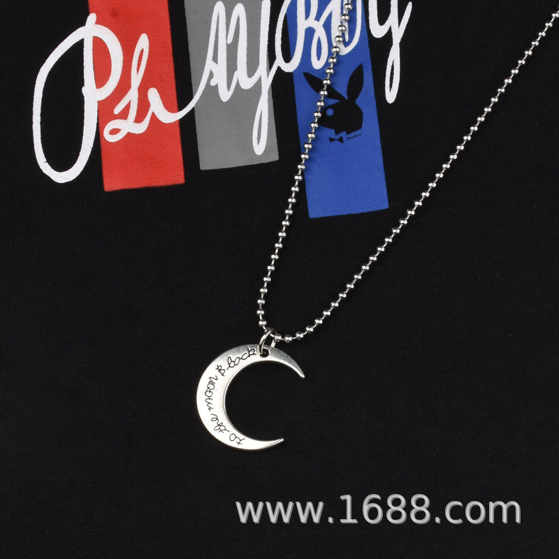 Wholesale All-match Simple and Cool Hip-hop Korean Necklaces